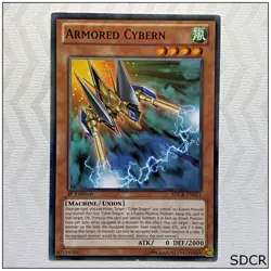 Armored Cybern - SDCR-EN011 - Common 1st Edition Yugioh - Image 1