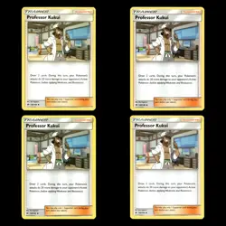 4x Professor Kukui SM Base Set 128/149 MP Pokemon TCG | Buy 10 Get 10 Free - Image 1
