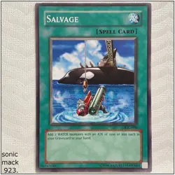 Salvage - IOC-096 - Common Unlimited Yugioh - Image 1