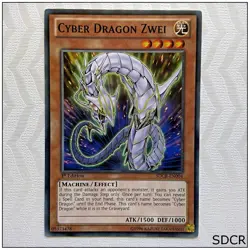 Cyber Dragon Zwei - SDCR-EN004 - Common 1st Edition Yugioh - Image 1