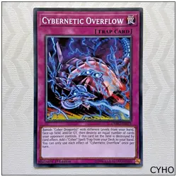 Cybernetic Overflow - CYHO-EN073 - Common 1st Edition Yugioh - Image 1