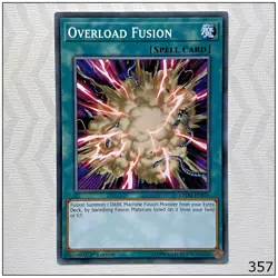 Overload Fusion - LEDD-ENB16 - Common 1st Edition Yugioh - Image 1