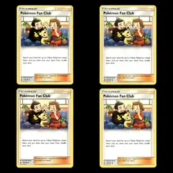 4x Pokemon Fan Club SM - Ultra Prism 133/156 MP Pokemon TCG | Buy 10 Get 10 Free - Image 1