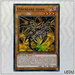 Cyberdark Horn - LEDU-EN026 - Common 1st Edition Yugioh - Image 1