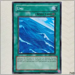 Umi - LOB-E039 - Common Unlimited Yugioh - Image 1