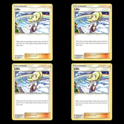 4x Lillie SM - Ultra Prism 125/156 MP Pokemon TCG | Buy 10 Get 10 Free - Image 1