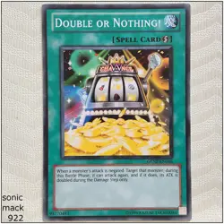 Double or Nothing! - GENF-EN046 - Common Unlimited Yugioh - Image 1