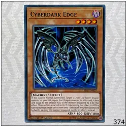 Cyberdark Edge - LEDU-EN027 - Common 1st Edition Yugioh - Image 1