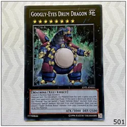 Googly-Eyes Drum Dragon - JOTL-EN051 - Common Unlimited Yugioh - Image 1