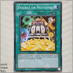 Double or Nothing! - GENF-EN046 - Common Unlimited Yugioh - Image 1