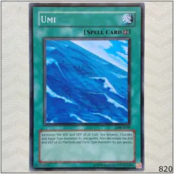 Umi - LOB-E039 - Common Unlimited Yugioh - Image 1