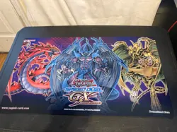 Yugioh Speed Duel GX Duelist Of Shadows Official Playmat Sacred Beast PROMO NEW - Image 1