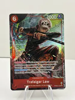 TRAFALGAR LAW - One Piece PRB02-002 - AA Alt Art Super Rare SR - Premium Booster - Image 1