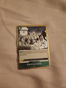 ELECTRICAL LUNA OP08-036 TWO LEGENDS FOIL NM English One Piece Tcg - Image 1