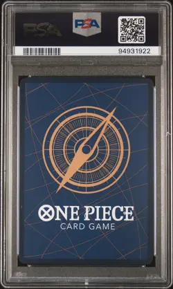 2023 ONE PIECE OP02-PARAMOUNT WAR ALTERNATE ART #013 PORTGAS D. ACE PSA 10 - Image 2