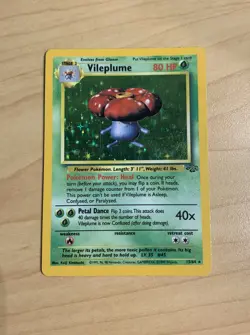 Pokemon - Vileplume 15/64 - Jungle Holo Rare MP - Image 1