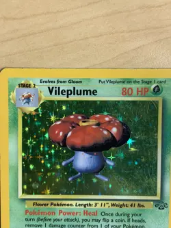Pokemon - Vileplume 15/64 - Jungle Holo Rare MP - Image 2