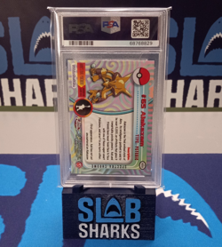 2000 Topps Chrome Pokemon Alakazam Spectra #65 Psa 9 - Image 2