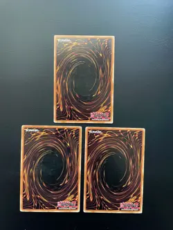 Yugioh Magician Of Faith SD6-EN005 1st Edition Common Damaged X3 - Image 2