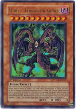 Yugioh! LP Yubel - Terror Incarnate - PTDN-EN007 - Ultra Rare - 1st Edition Ligh - Image 1