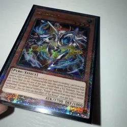 YUGIOH Ice Ryzeal (Quarter Century Secret Rare) CRBR-EN003 1st Edition Mint 1.E - Image 3
