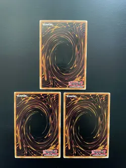 Yugioh Pitch-Black Power Stone SD6-EN034 Mixed Editions MP/HP X3 - Image 2