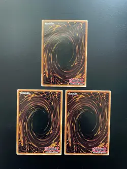 Yugioh Tsukuyomi SD6-EN011 1st Edition Common Damaged X3 - Image 2