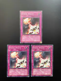 Yugioh Divine Wrath SD6-EN035 1st Edition Common HP X3 - Image 1