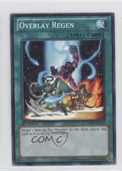 Overlay Regen 1st Ed. YuGiOh Return of the Duelist #REDU-EN052 - Image 1