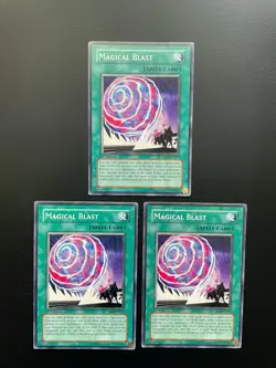 Yugioh Magical Blast SD6-EN017 1st Edition Common HP X3 - Image 1