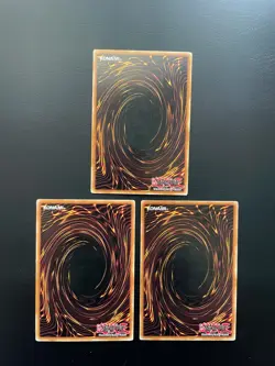 Yugioh Mystic Box SD6-EN030 1st Edition Common Damaged X3 - Image 2