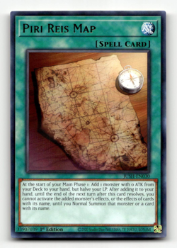 Yugioh Piri Reis Map - Justice Hunters - Image 1