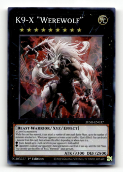 Yugioh K9-X "Werewolf" - Justice Hunters - Image 1