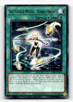 Yugioh Sky Striker Mecha - Hornet Drones - Justice Hunters - Image 1