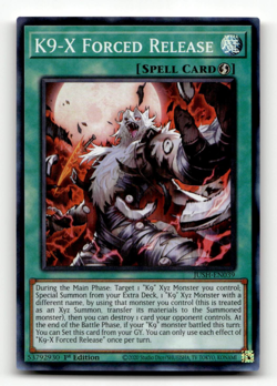 Yugioh K9-X Forced Release - Justice Hunters - Image 1