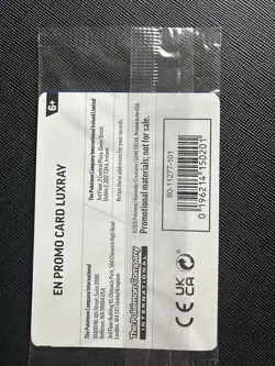 Pokemon TCG Luxray 028/088 Mega Evolution Perfect Order Best Buy Stamped Promo S - Image 2