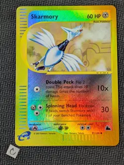 Skarmory 97/144 - Skyridge Reverse Holo Rare Pokemon TCG NM - Image 1