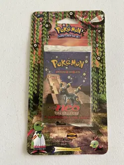 Pokemon Neo Discovery Blister Pack Umbreon Artwork WOTC Factory Sealed - Image 1