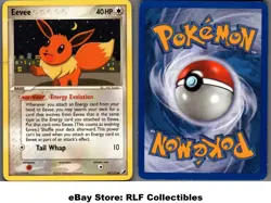 2005 Pokemon, EX Unseen Forces, #55/115 Eevee, Common (b) - Image 1