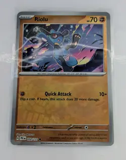 Pokemon TCG: Riolu 50/131 (Reverse) | NM/MT Prismatic Evolutions - Image 1