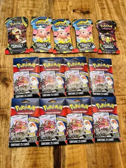 Pokemon, 13 Sealed Packs Lot!!! 🔥🔥🔥🔥🔥See Pictures You Get The Exact Items - Image 1