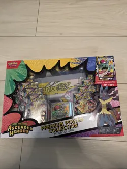 Pokemon TCG Ascended Heroes Premium Poster Collection Lucario - Image 1