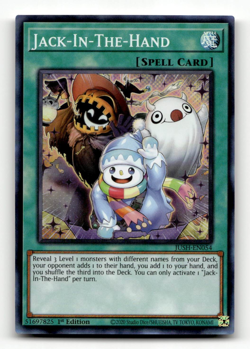 Yugioh Jack-In-The-Hand (Super Rare) - Justice Hunters - Image 1