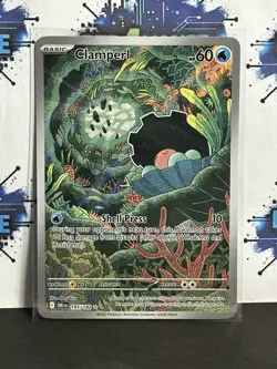 Pokemon Scarlett & Violet Destined Rivals Clamperl IR 195/182 - Image 1