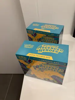 Pokemon Ascended Heroes ETB Lot of 2 Factory Sealed - Image 1