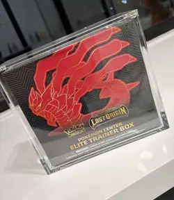 Pokemon TCG Pokemon Center Sword & Shield Lost Origin Elite Trainer Box Giratina - Image 1