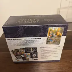 Pokemon Center Paldean Fates ETB Elite Trainer Box 2024 Scarlet Violet Sealed - Image 4