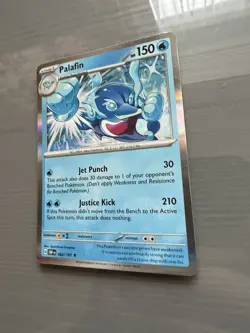 Palafin 062/197 Cosmos Holo Rare Promo Pokemon 2023 SV Obsidian Flames - NM/M - Image 3