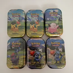 2026 Pokemon TCG Mini Tin Set of 6 Ascended Heroes New Sealed. Free Shipping.. - Image 1