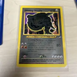 Pokemon | Shining Steelix 112/105 - WOTC VINTAGE SECRET RARE! - Neo Destiny Holo - Image 1